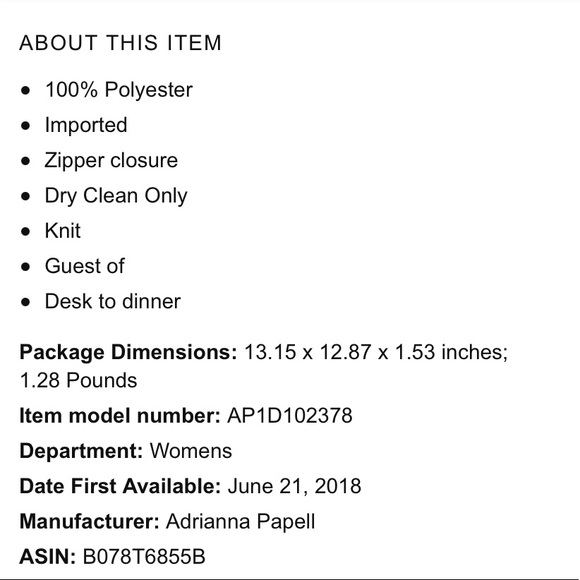 Adrianna Papell Striped Kang Trumpet Dress - Picture 5 of 9